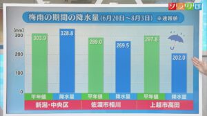 いよいよ夏本番！ようやく梅雨明け、5日から猛暑つづく【気象予報士が解説｜新潟】 2026年08月04日(火)