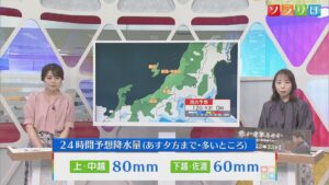 「台風15号」が接近 11日は大雨＆暴風の可能性【気象予報士が解説｜新潟】 2026年08月10日(月)