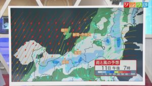 「台風15号」11日夜にもっとも接近 暴風や大雨のところも【気象予報士が解説｜新潟】 2026年08月11日(火)