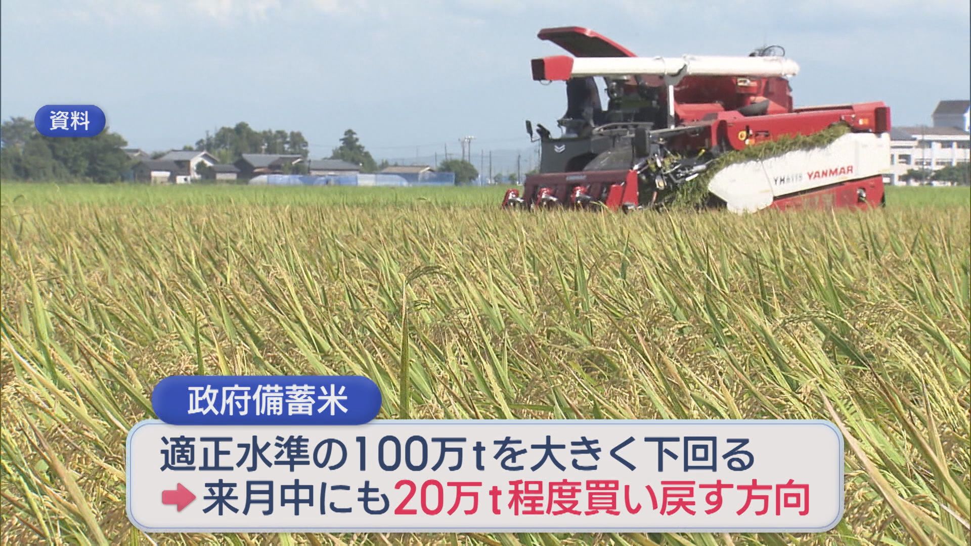 9月にも備蓄米の買い戻しで調整 花角知事「早い方が良い」【新潟】 2026年08月27日(木)